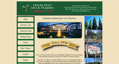 Desktop Screenshot of holtchristmastrees.com